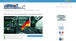 Desktop Screenshot of fr.car-flags.eu