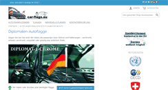 Desktop Screenshot of de.car-flags.eu